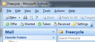 Recycler toolbar